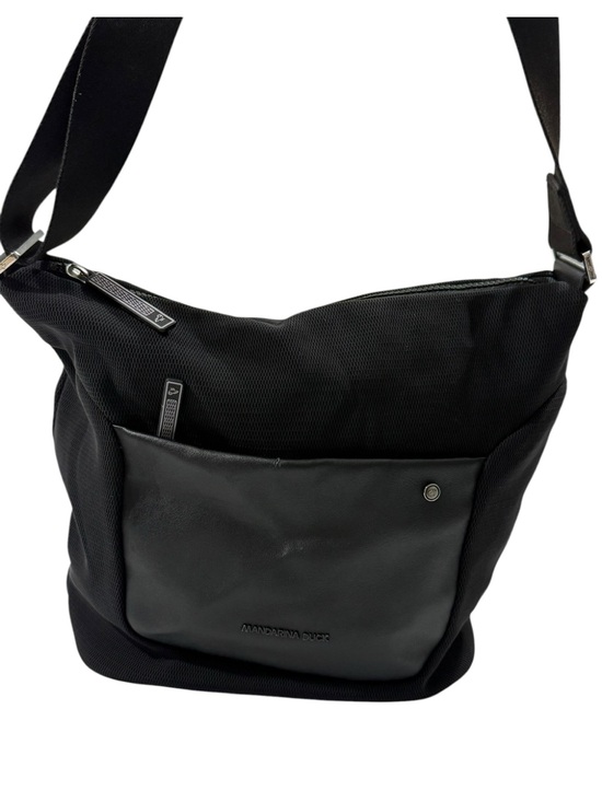 Handbags - Mandarina Duck Black Nylon Crossbody Tote Travel Bag Adventure